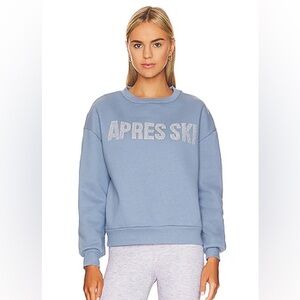 Beach Riot Blue Apres Ski Sweatshirt